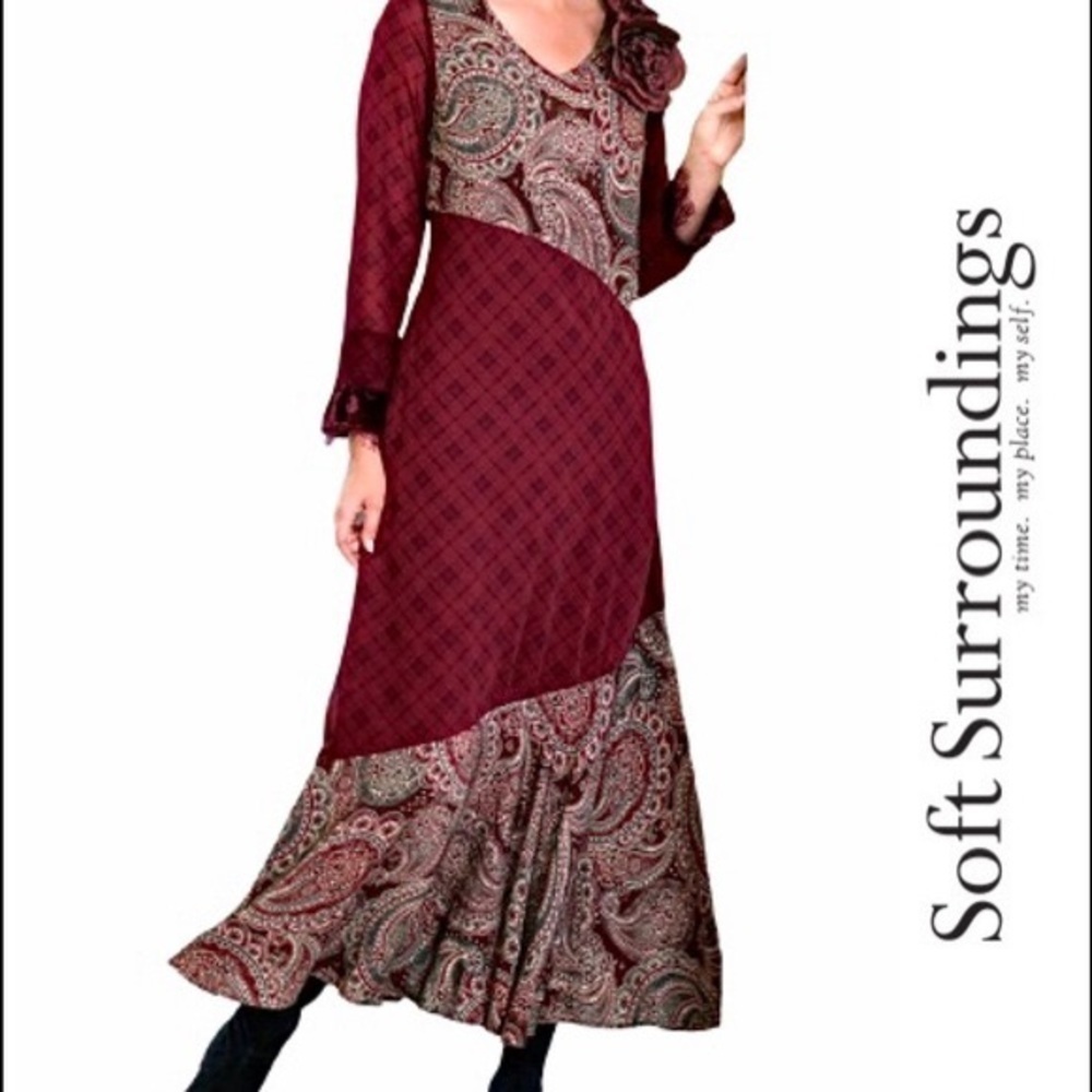 Soft Surroundings Cottage Core Dress